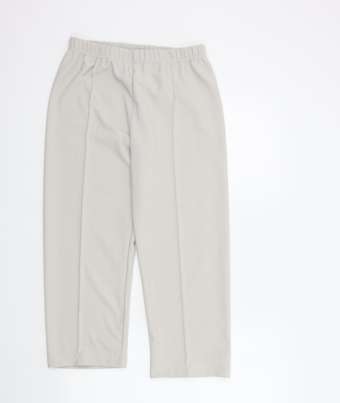 AFIBEL Womens Beige   Trousers  Size 14 L23 in