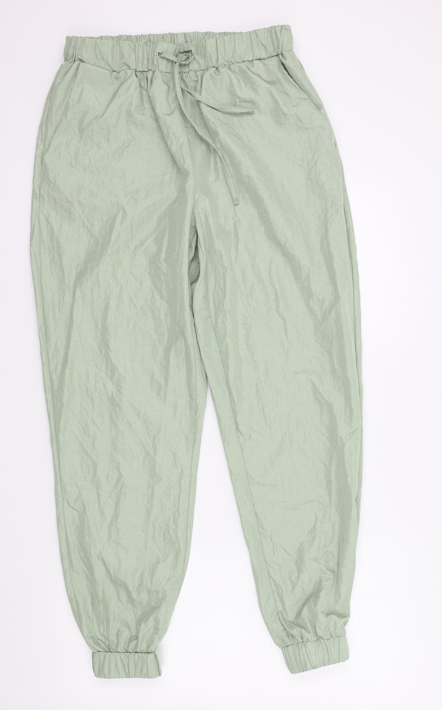 Boohoo Womens Green   Trousers  Size M L29 in