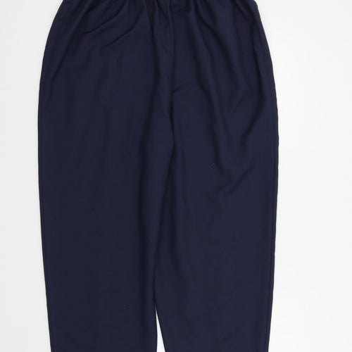 Amber Womens Blue   Trousers  Size 20 L25 in