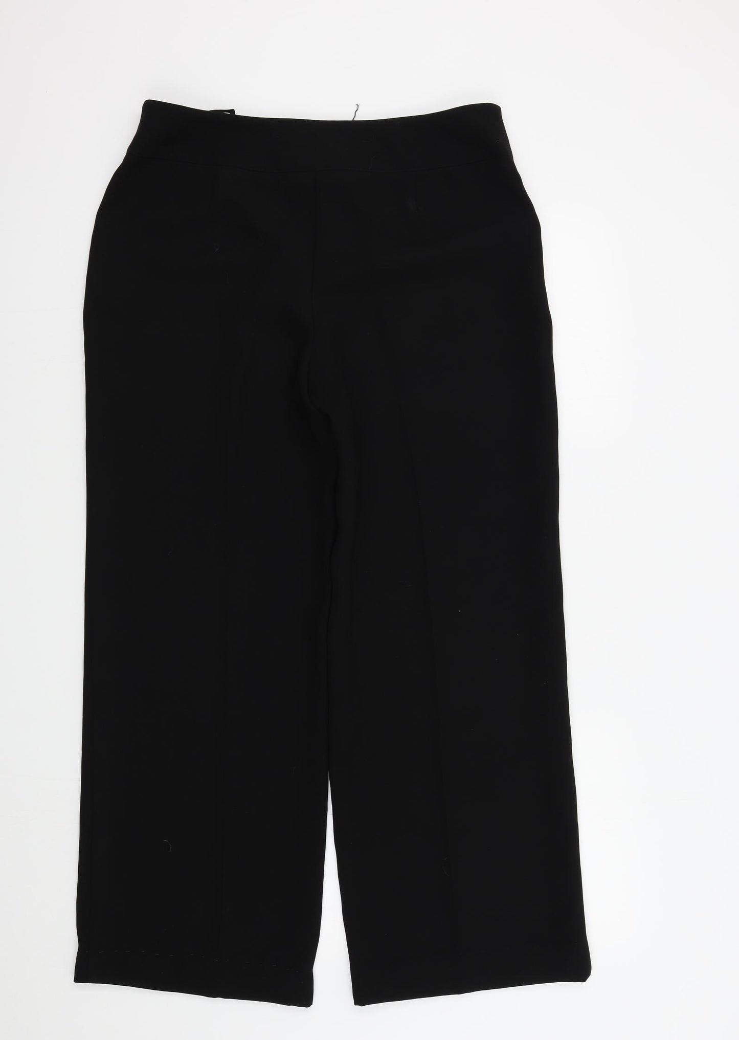 Papaya Womens Black   Trousers  Size 14 L28 in