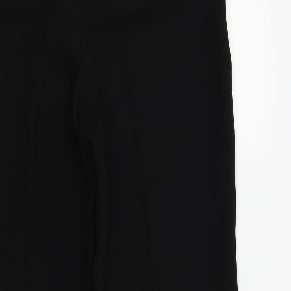 Papaya Womens Black   Trousers  Size 14 L28 in