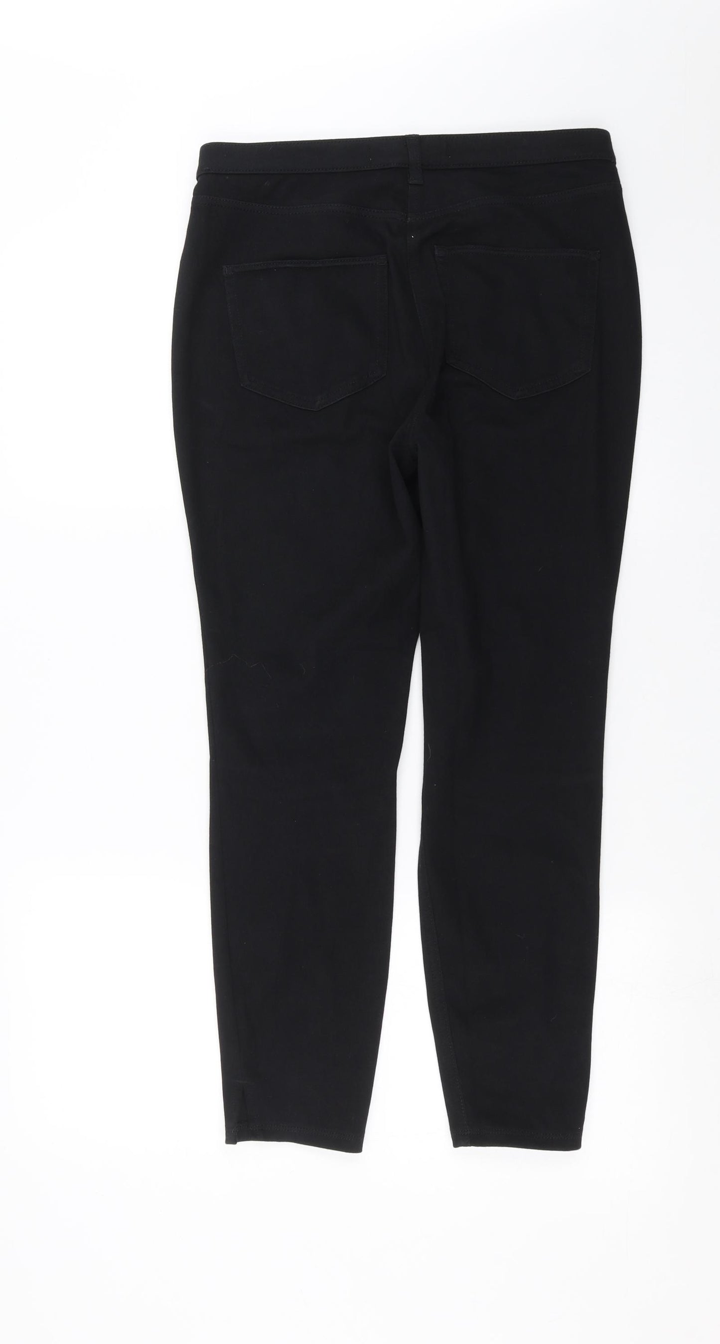 NEXT Womens Black  Denim Jegging Jeans Size 12 L24 in - cropped