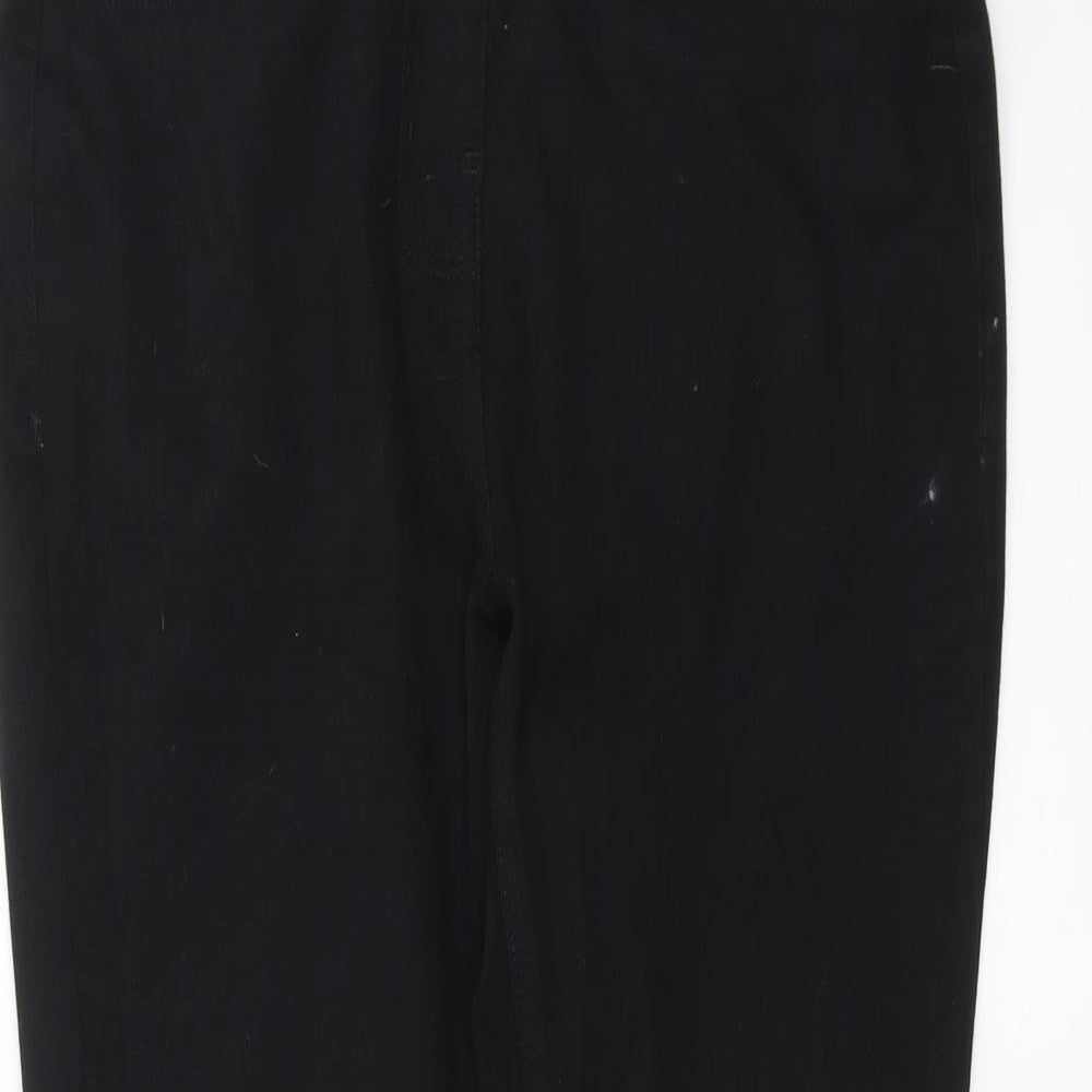 NEXT Womens Black  Denim Jegging Jeans Size 12 L24 in - cropped