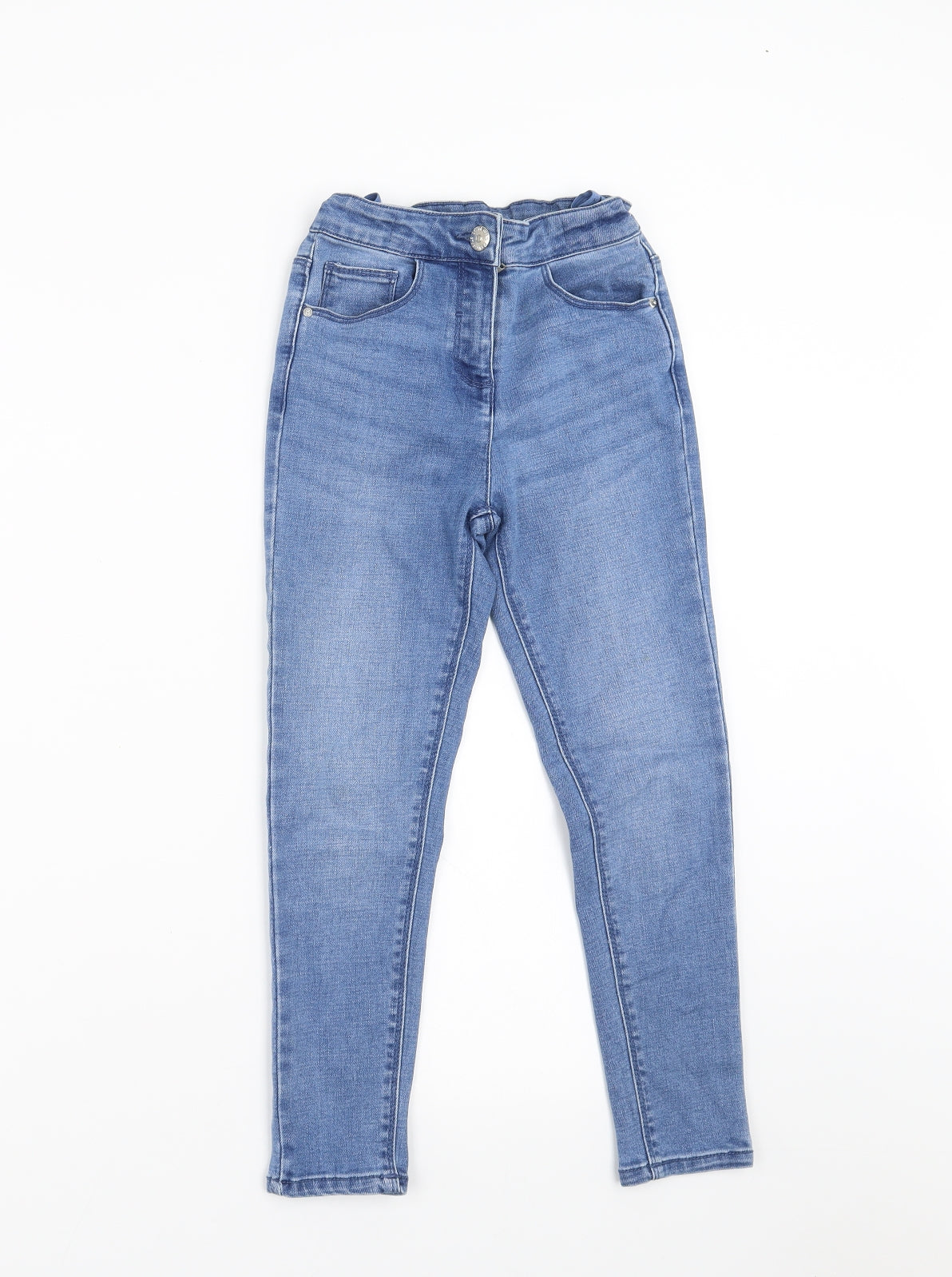 Matalan Girls Blue  Denim Skinny Jeans Size 8 Years