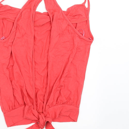 Stark Creative Womens Pink   Basic Blouse Size 8