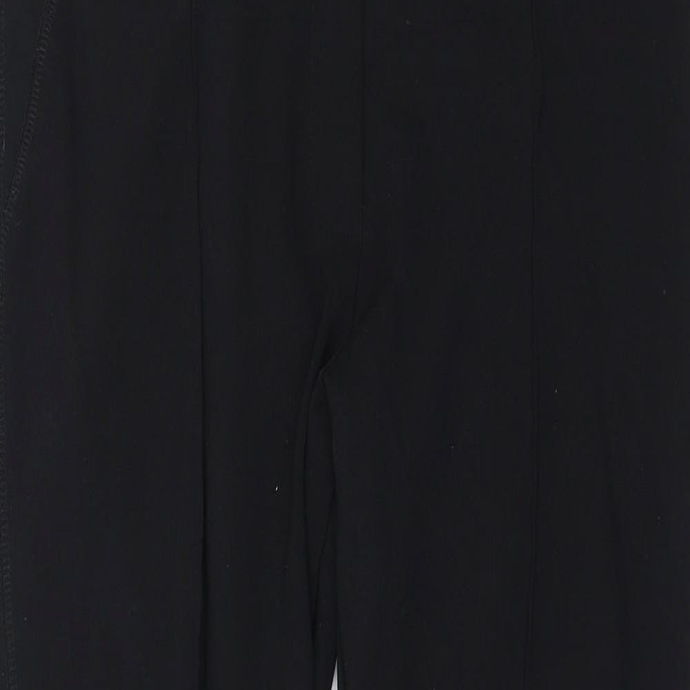 Marks and Spencer Womens Black   Trousers  Size 18 L27 in