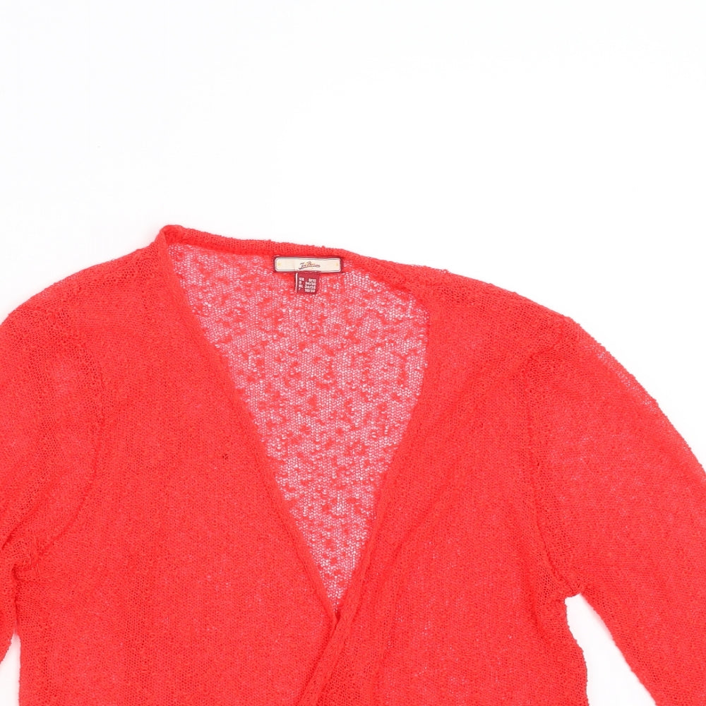 Joe Browns Womens Red   Cardigan Jumper Size 8