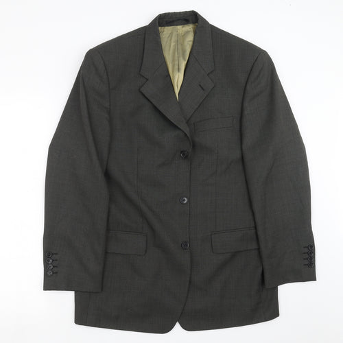 Charlton Gray  Mens Grey   Jacket Suit Jacket Size 40