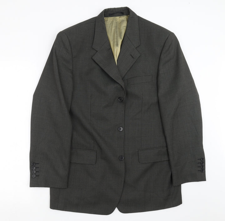 Charlton Gray Mens Grey Jacket Suit Jacket Size 40