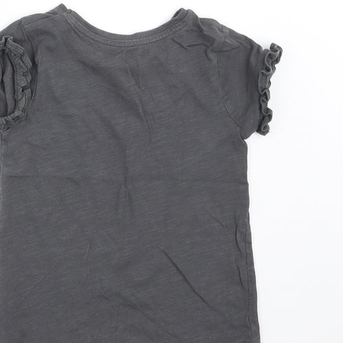 TU Girls Grey   Basic T-Shirt Size 2-3 Years