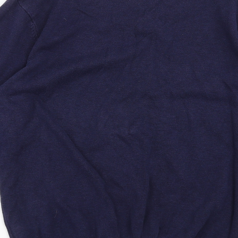 TU Mens Blue  Knit Pullover Jumper Size M