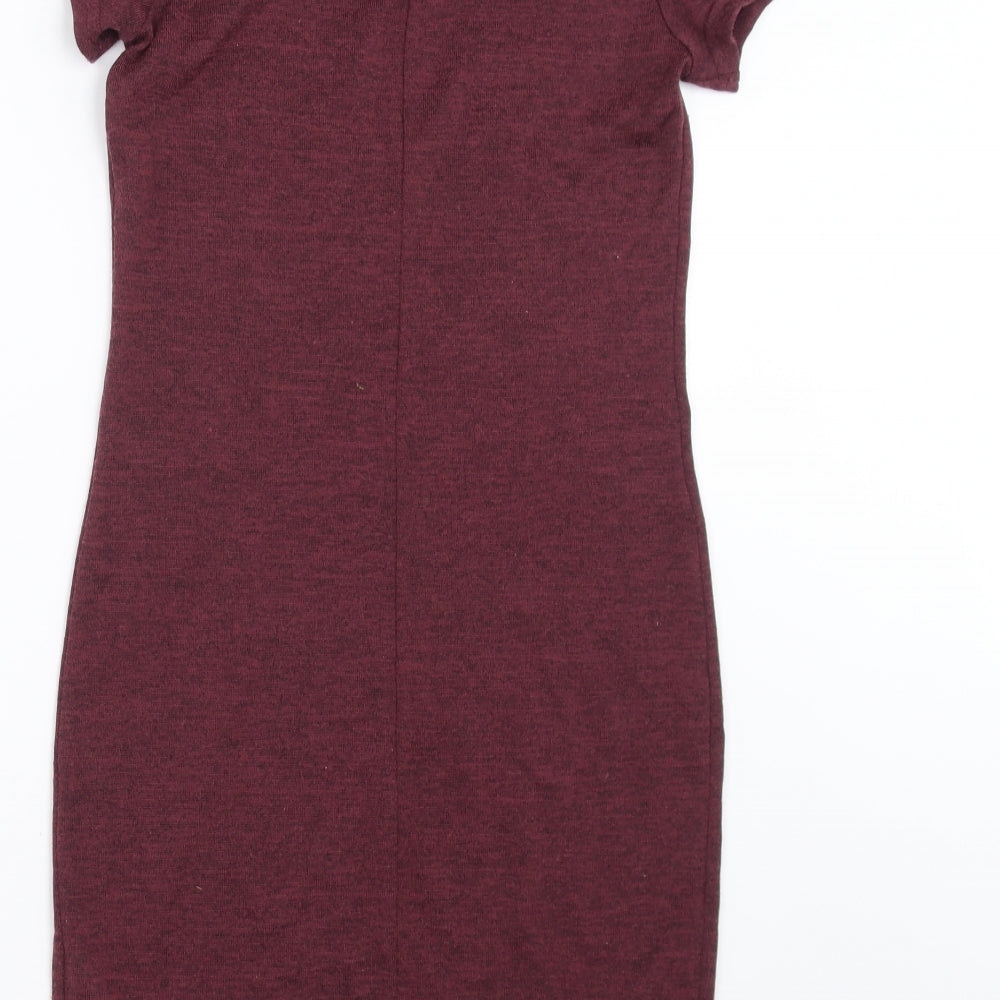 New Look Girls Purple   T-Shirt Dress  Size 14-15 Years