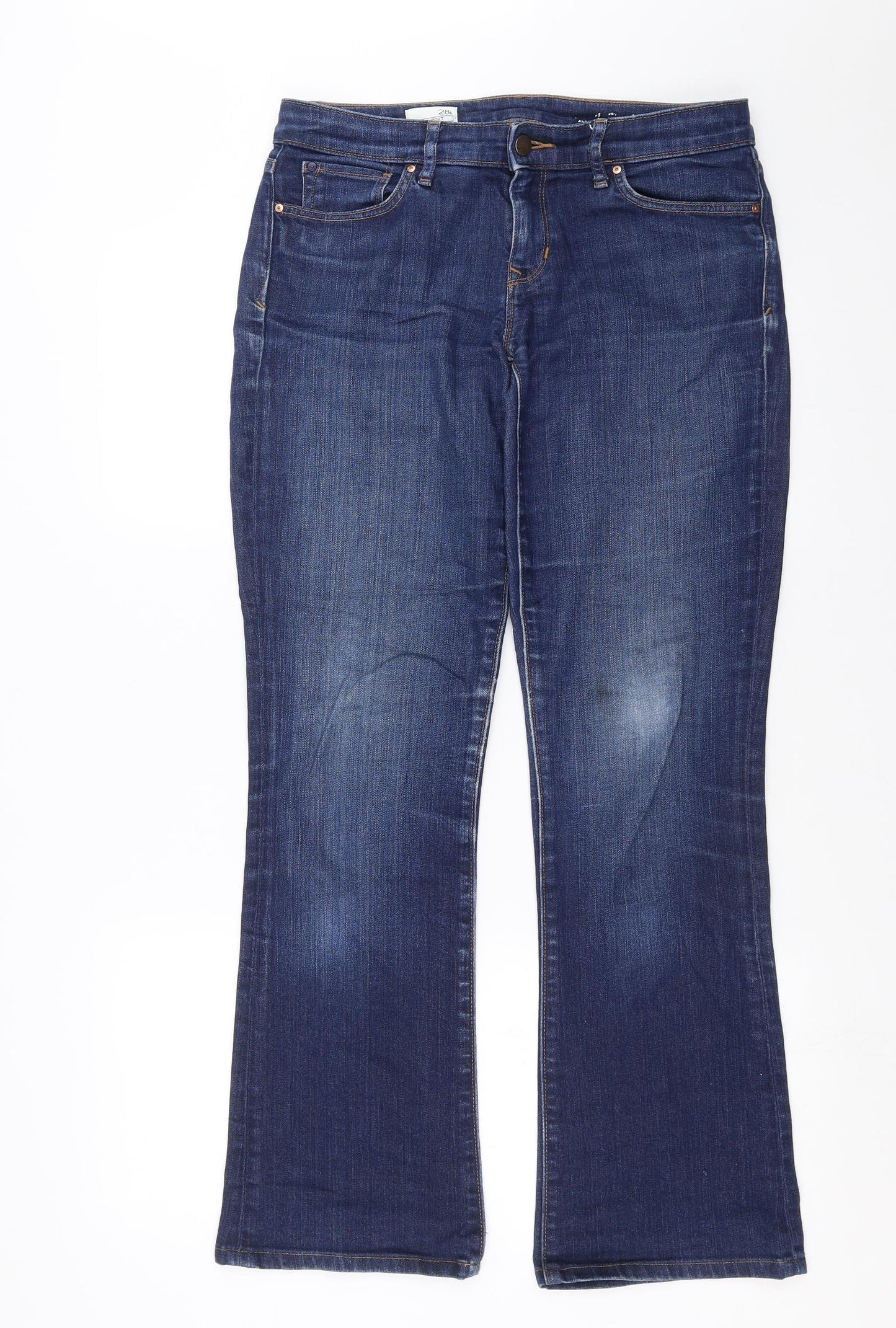 Gap Womens Blue  Denim Bootcut Jeans Size 10 L31 in - Long leg