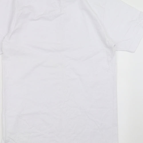 Shaka Wear Mens White    T-Shirt Size M