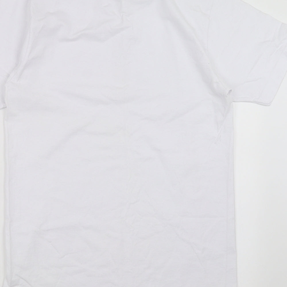 Shaka Wear Mens White    T-Shirt Size M