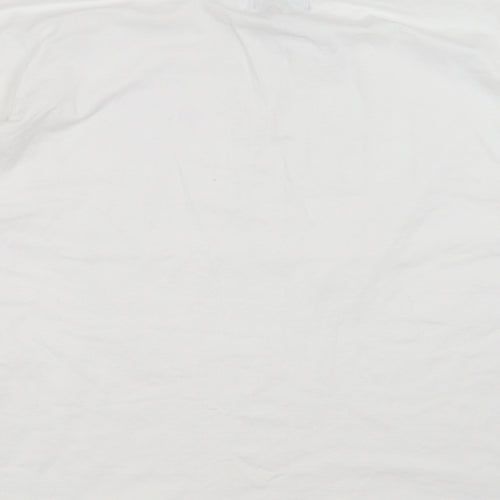 Missguided Womens White   Basic T-Shirt Size 12