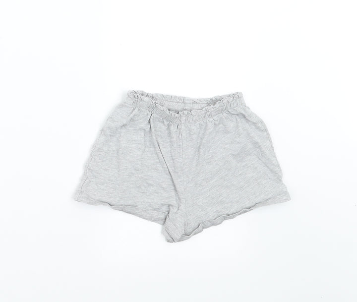 NEXT Girls Grey Hot Pants Shorts Size 4-5 Years
