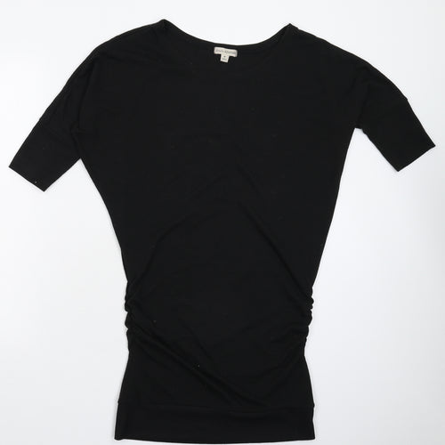 Zenana Womens Black  Knit Jumper Dress  Size M