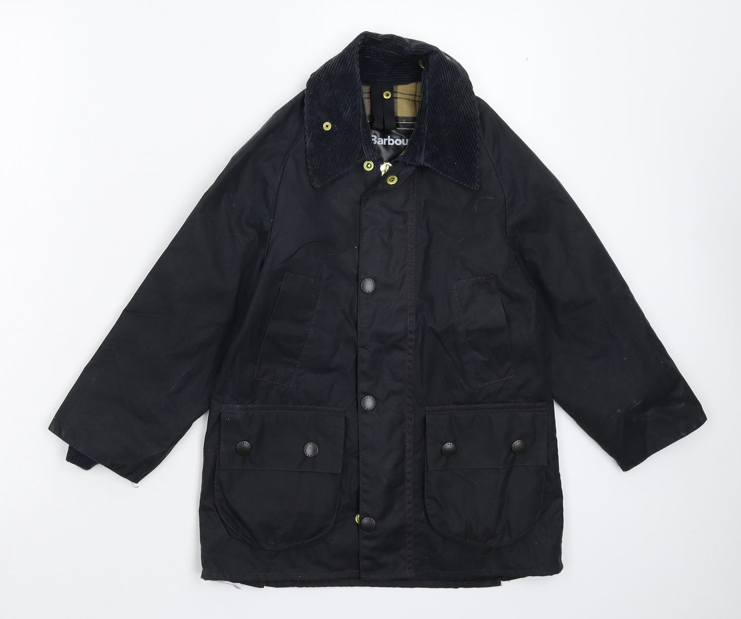 Barbour Boys Blue   Jacket  Size S