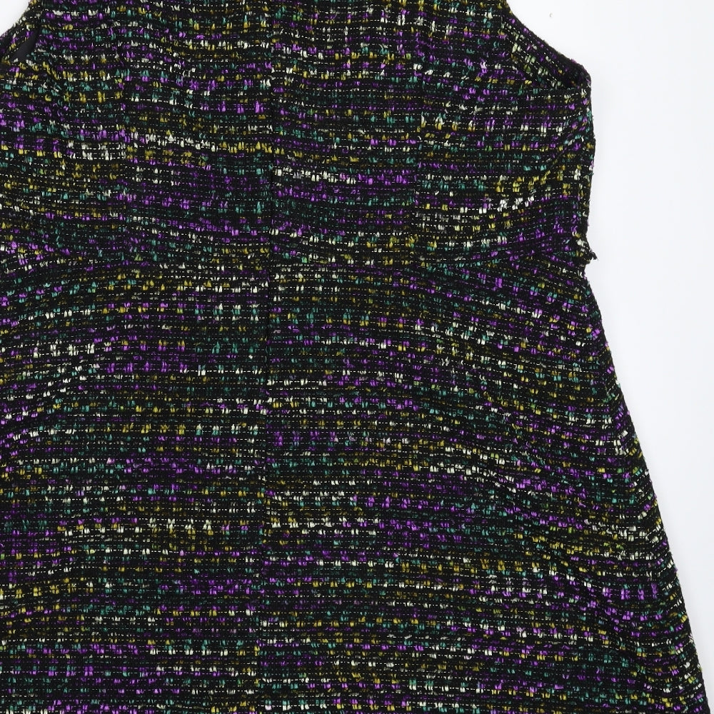 TU Womens Black  Knit Jumper Dress  Size 22