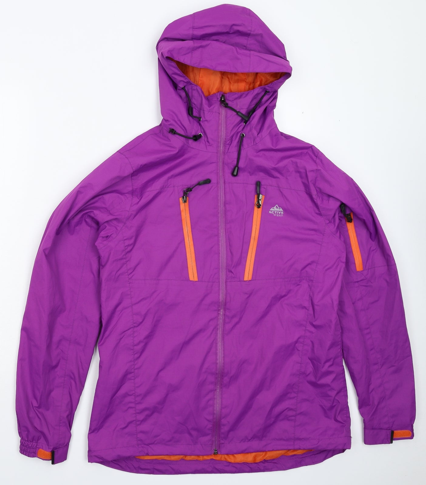 Crivit Womens Purple   Rain Coat Coat Size 14