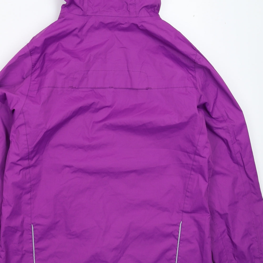 Crivit Womens Purple   Rain Coat Coat Size 14