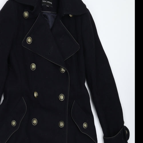 NEXT Womens Blue   Overcoat Coat Size 12