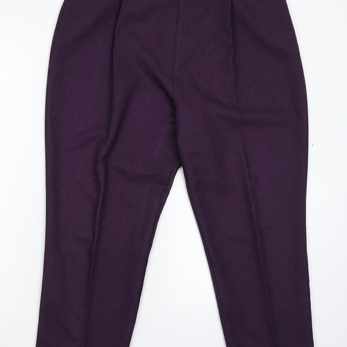 Berkertex Womens Purple   Trousers  Size 32 L25 in