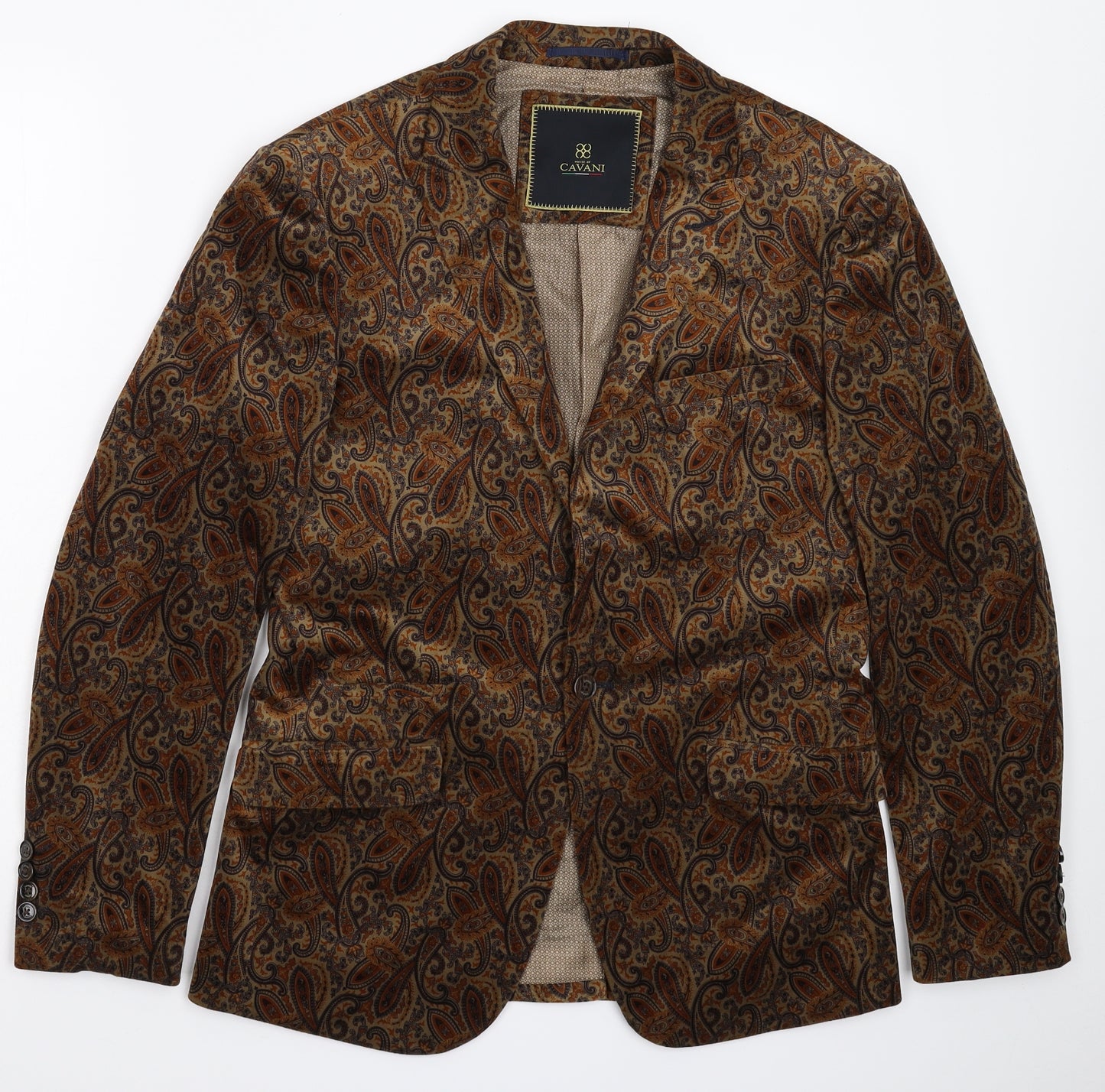 Cavani Mens Multicoloured   Jacket Suit Jacket Size 38