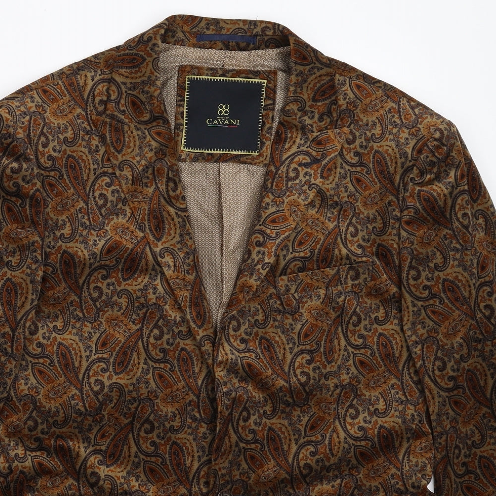 Cavani Mens Multicoloured   Jacket Suit Jacket Size 38