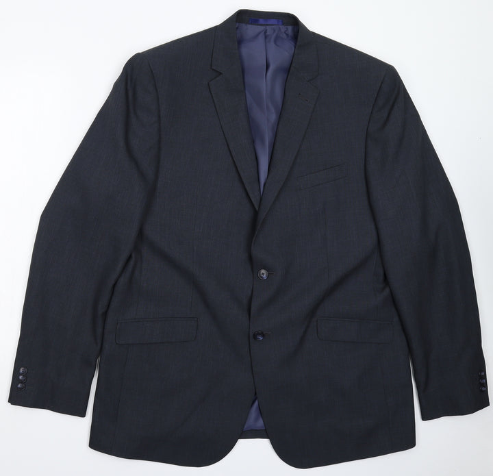 Taylor & Wright Mens Blue   Jacket Suit Jacket Size 46