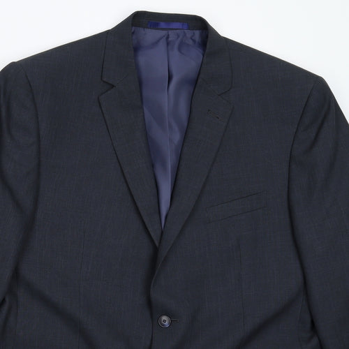 Taylor & Wright Mens Blue   Jacket Suit Jacket Size 46