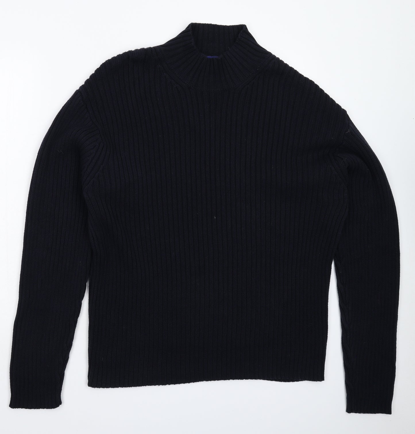 Avenue Mens Blue  Knit Pullover Jumper Size XL