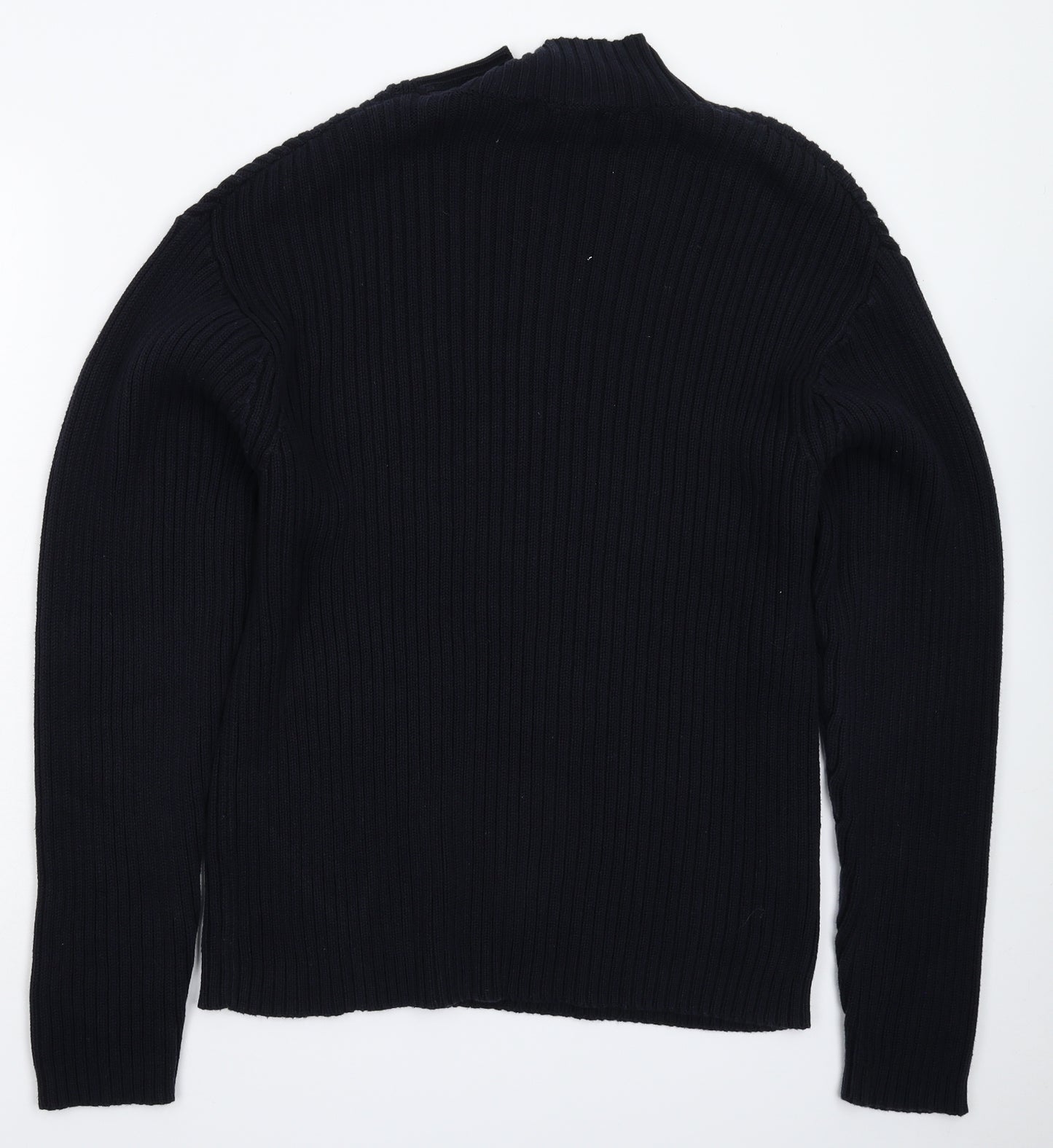 Avenue Mens Blue  Knit Pullover Jumper Size XL