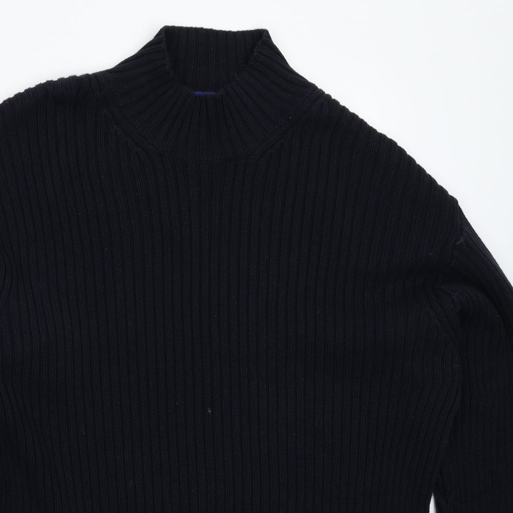Avenue Mens Blue  Knit Pullover Jumper Size XL