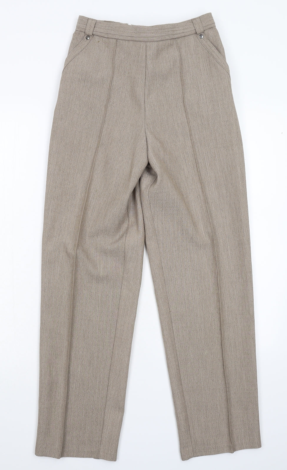 Marks and Spencer Womens Grey   Trousers  Size 8 L28 in
