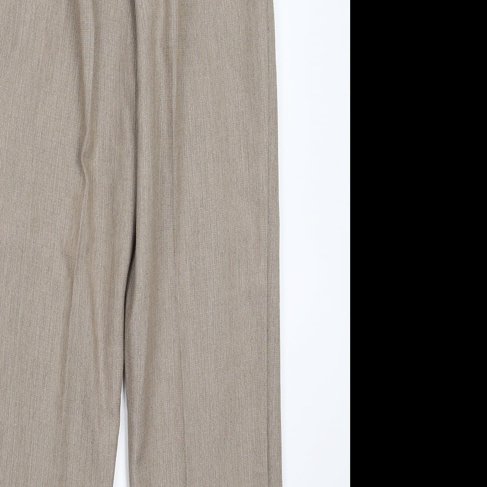 Marks and Spencer Womens Grey   Trousers  Size 8 L28 in
