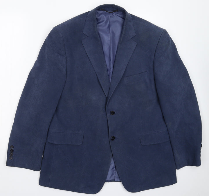 Marks and Spencer Mens Blue   Jacket Suit Jacket Size 42