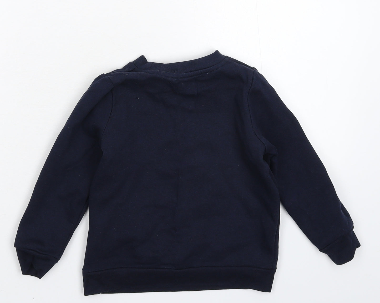 Lily&Dan  Boys Blue   Pullover Sweatshirt Size 3-4 Years