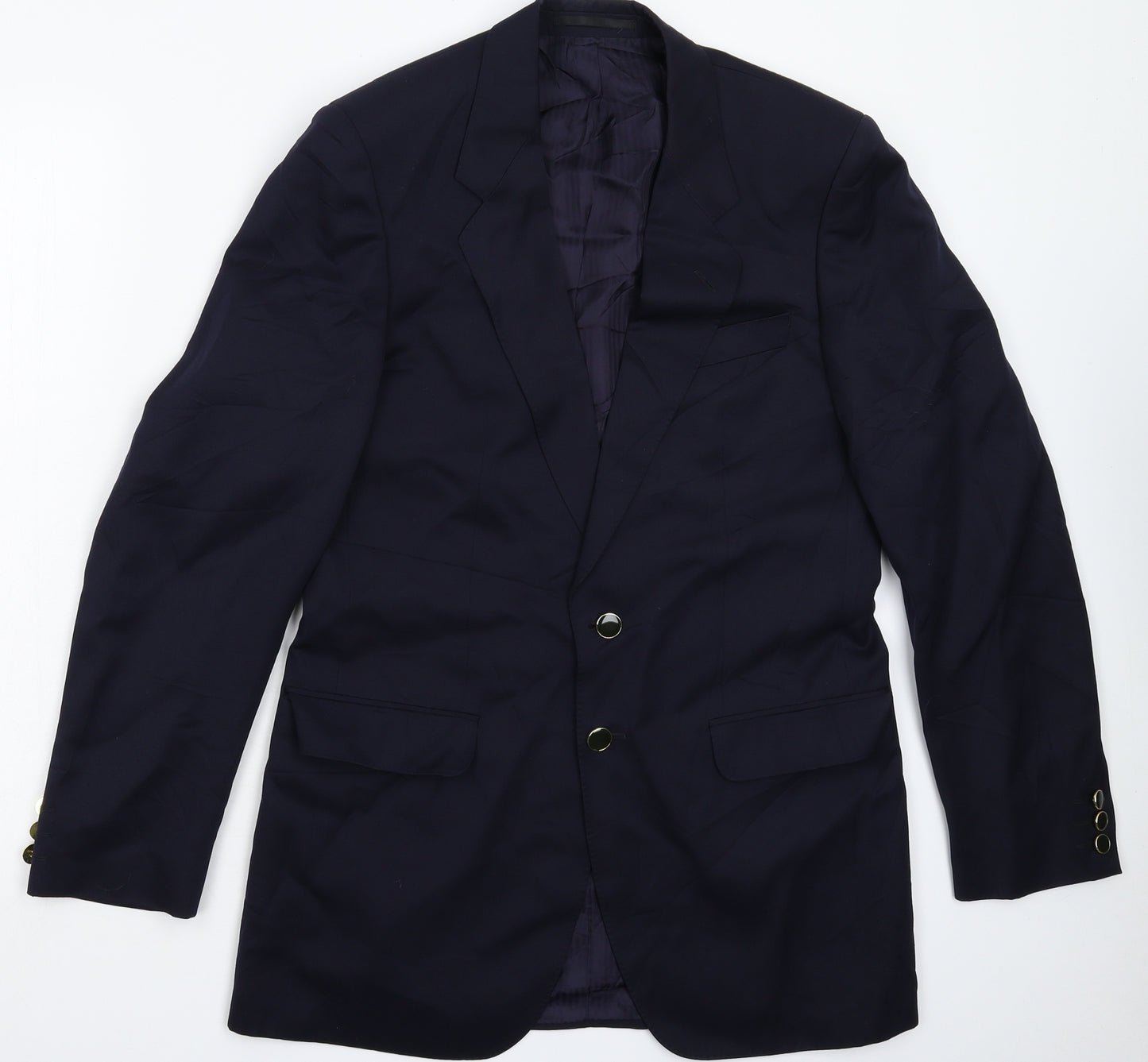 Marks and Spencer Mens Blue   Jacket Suit Jacket Size 38