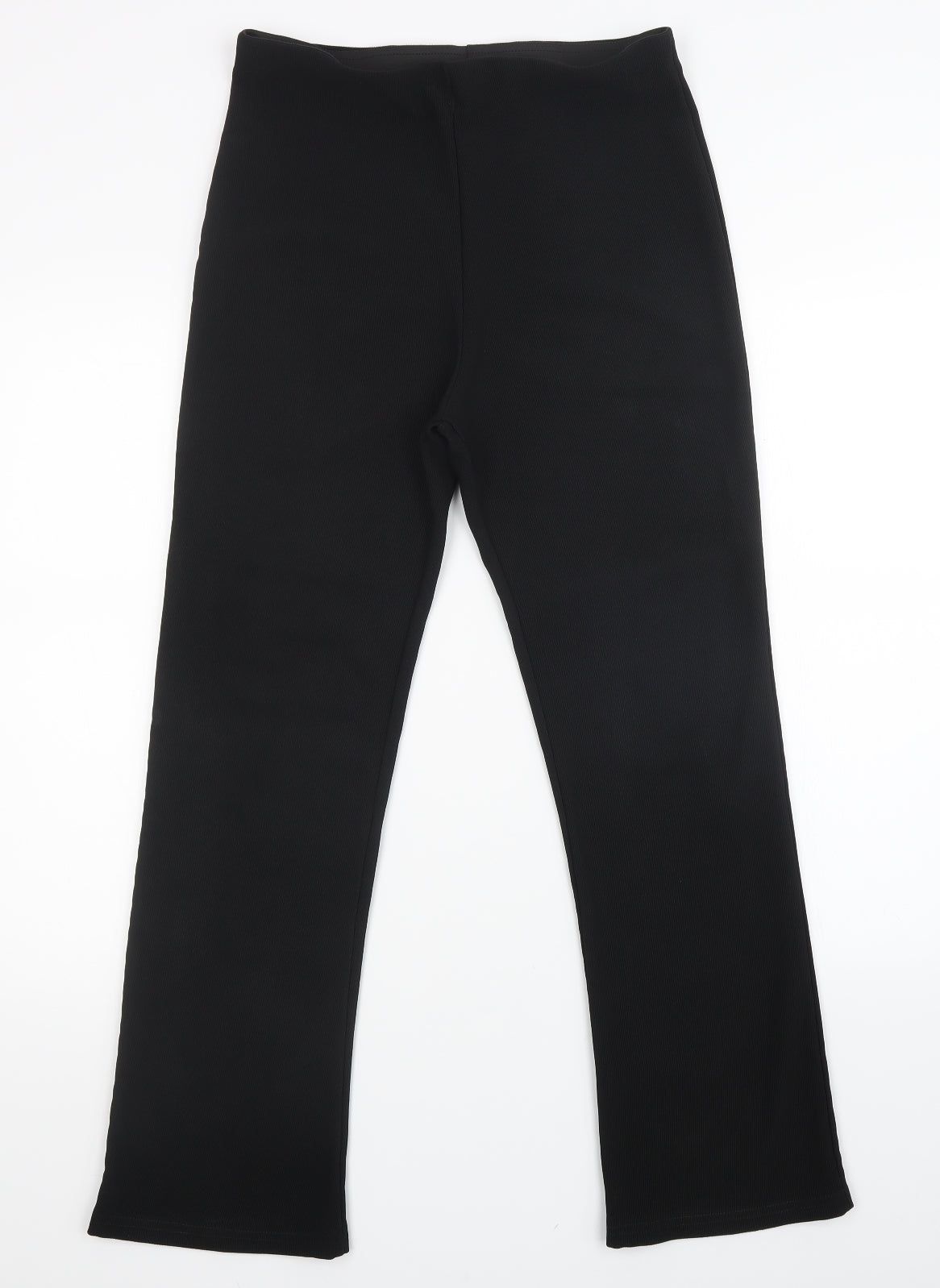 Preworn Womens Black   Trousers  Size 14 L32 in