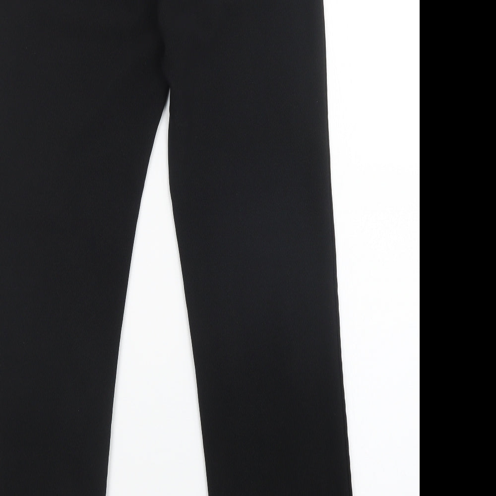 Preworn Womens Black   Trousers  Size 14 L32 in