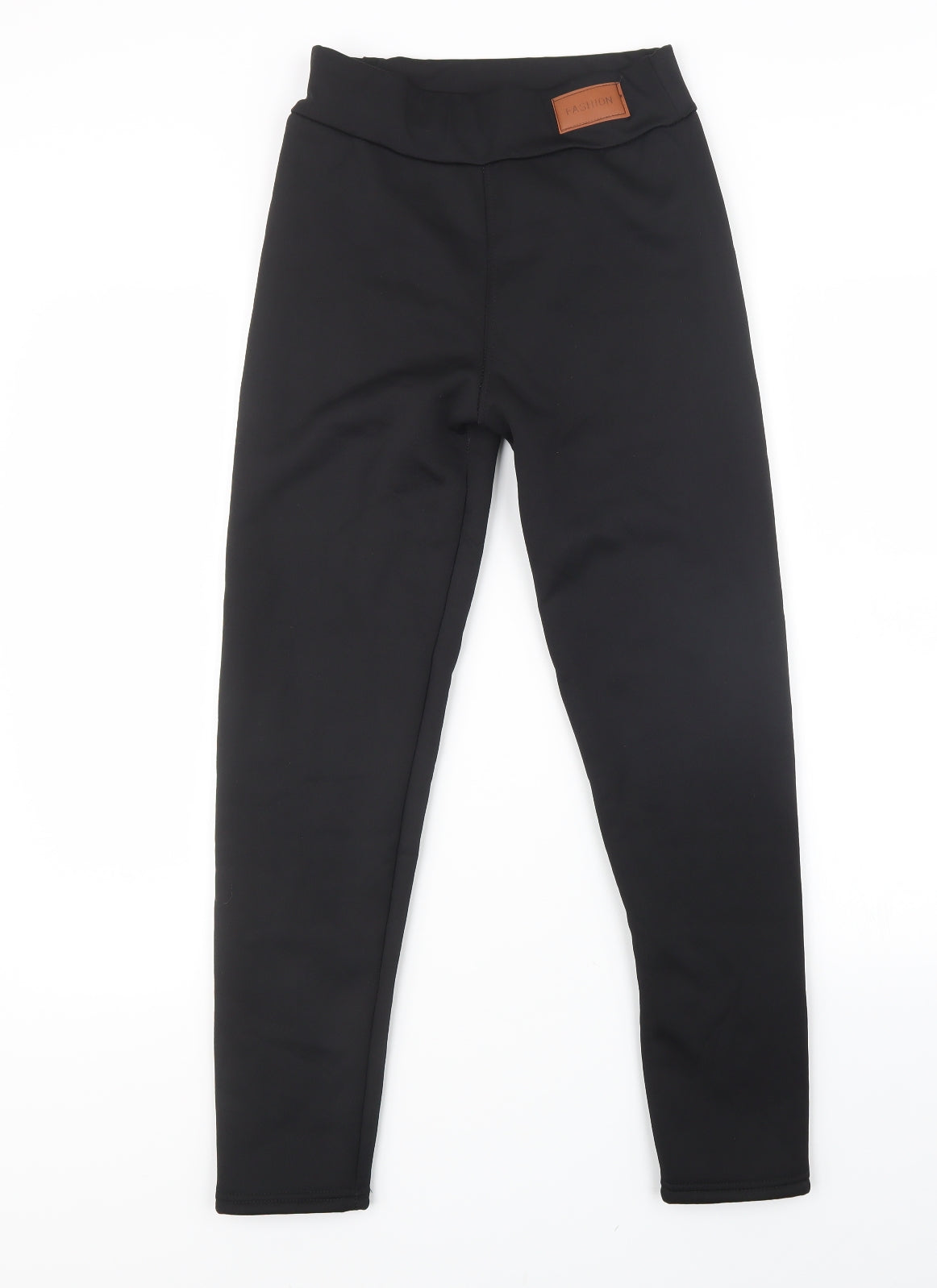 Preworn Womens Black   Trousers  Size 8 L28 in