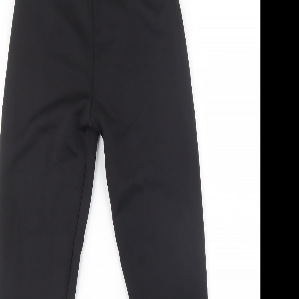 Preworn Womens Black   Trousers  Size 8 L28 in