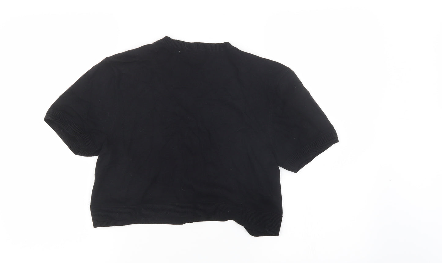 Sainsburys Womens Black  Knit Cardigan Jumper Size 14