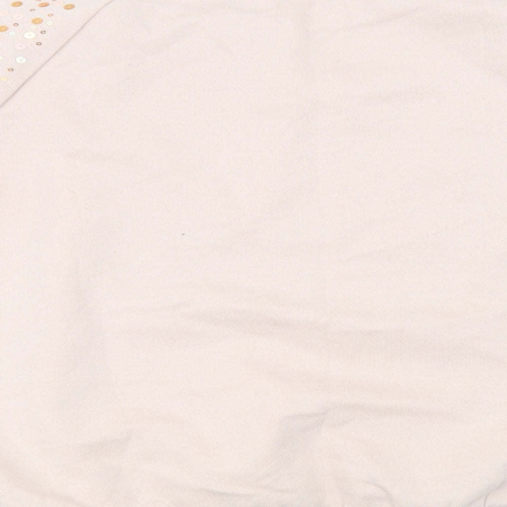 H&M Girls Pink   Pullover Sweatshirt Size 13 Years