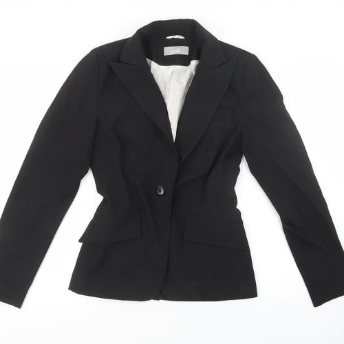 Wallis Womens Black   Jacket Blazer Size 8