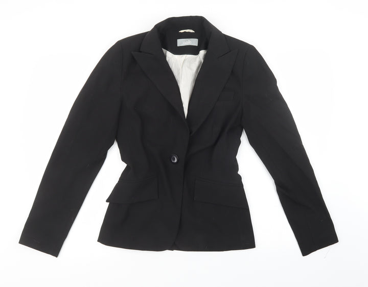 Wallis Womens Black   Jacket Blazer Size 8