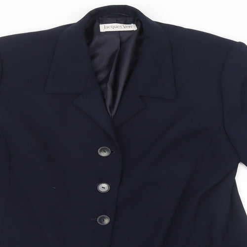 Jaques Vert Womens Blue   Jacket Blazer Size 18