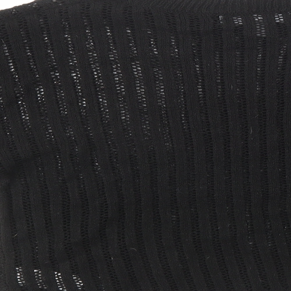 Primark Womens Black  Knit Pullover Sweatshirt Size 14